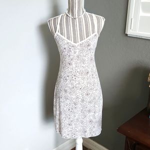 Midi Slip dress or short night gown xs